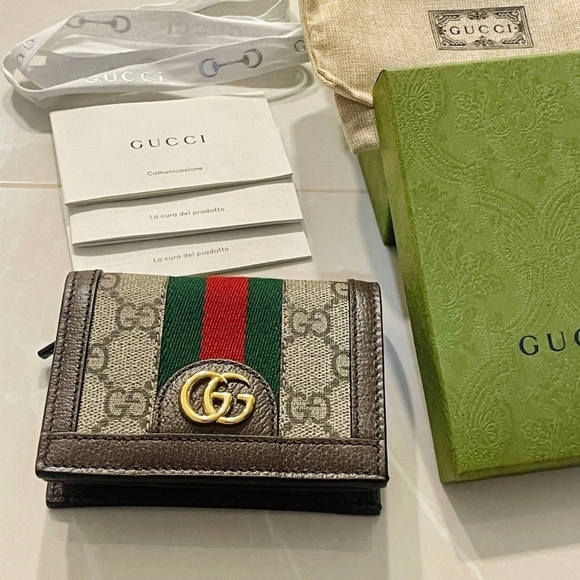 Gucci Ophidia GG Card Case Wallet - Picture 4 of 10